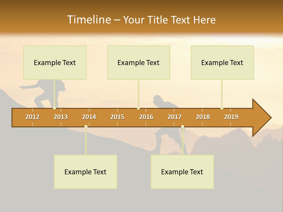 Danger Rural Hiker PowerPoint Template