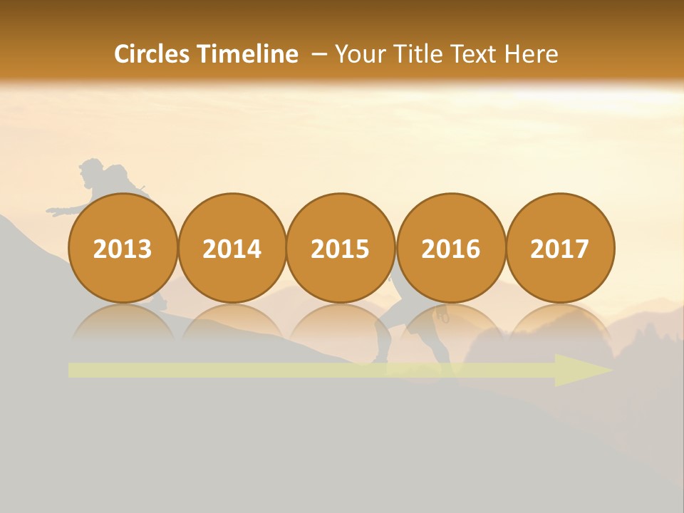 Danger Rural Hiker PowerPoint Template