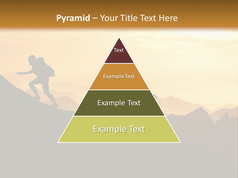 Danger Rural Hiker PowerPoint Template