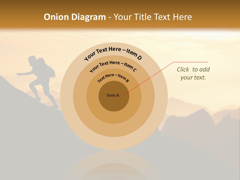 Danger Rural Hiker PowerPoint Template