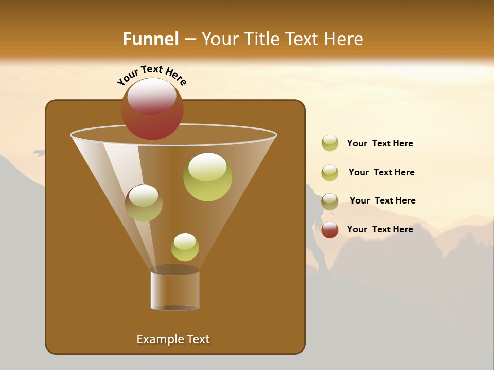 Danger Rural Hiker PowerPoint Template