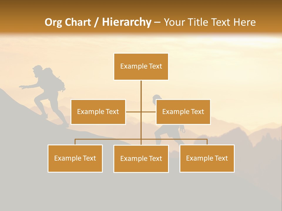 Danger Rural Hiker PowerPoint Template