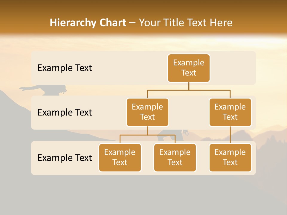 Danger Rural Hiker PowerPoint Template