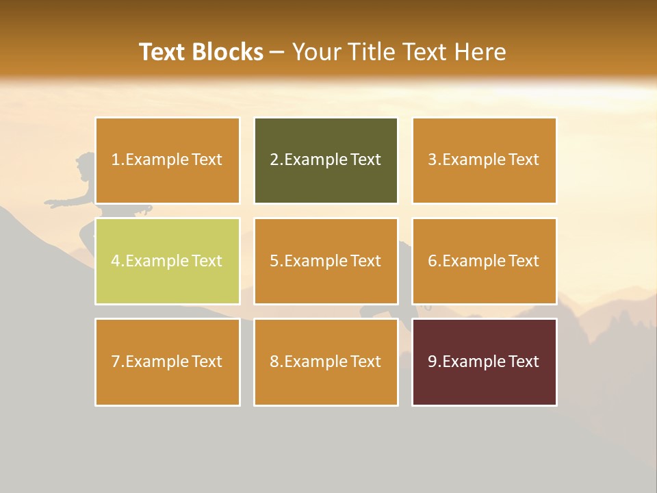 Danger Rural Hiker PowerPoint Template