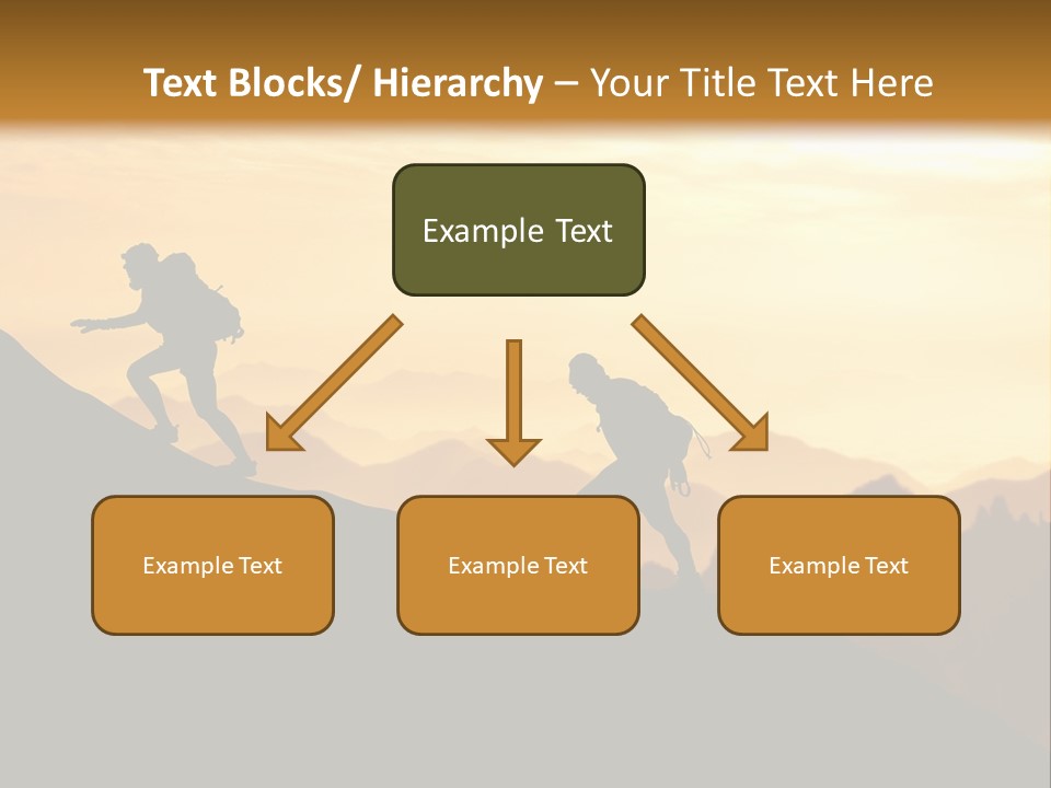 Danger Rural Hiker PowerPoint Template