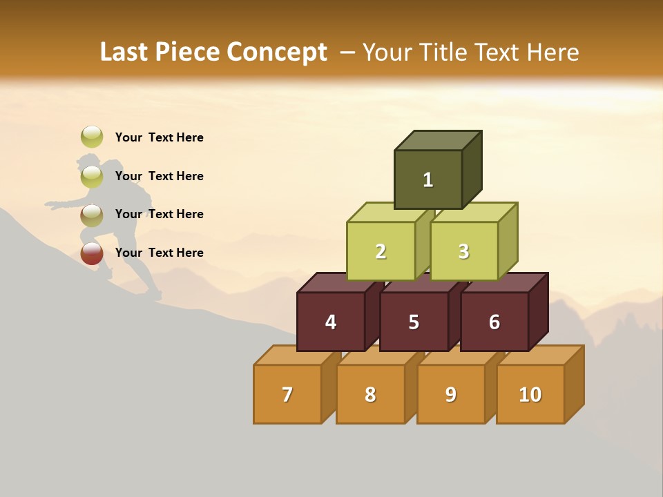 Danger Rural Hiker PowerPoint Template