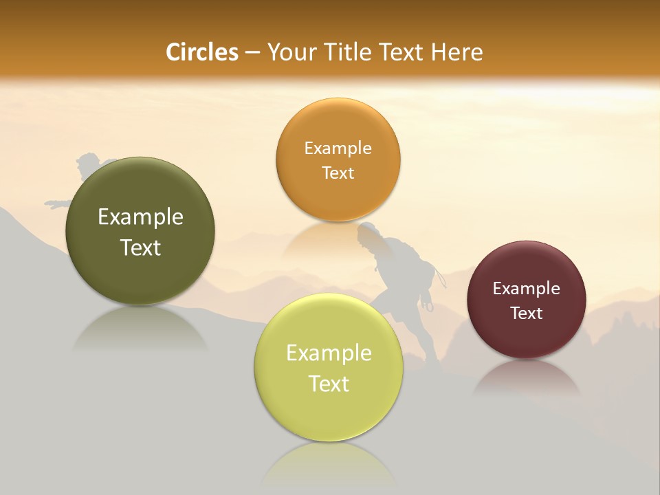 Danger Rural Hiker PowerPoint Template