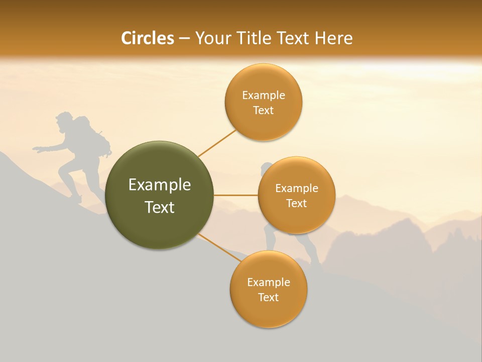 Danger Rural Hiker PowerPoint Template