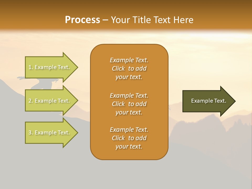 Danger Rural Hiker PowerPoint Template