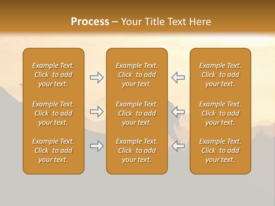 Danger Rural Hiker PowerPoint Template