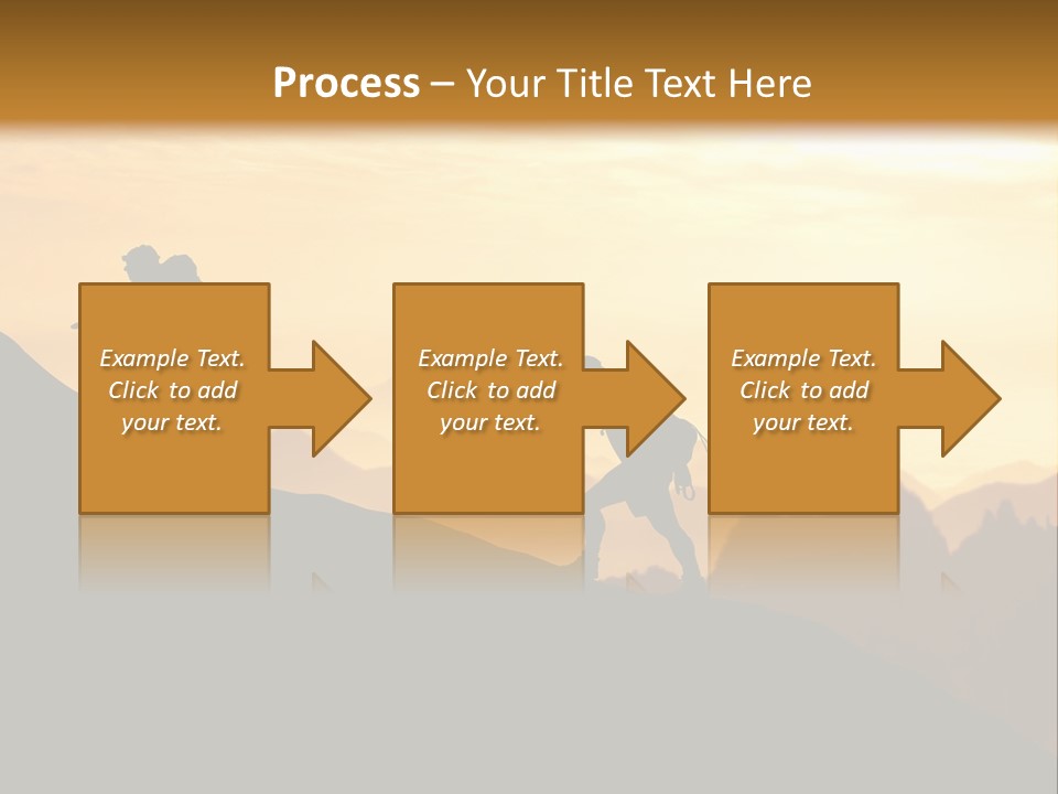 Danger Rural Hiker PowerPoint Template