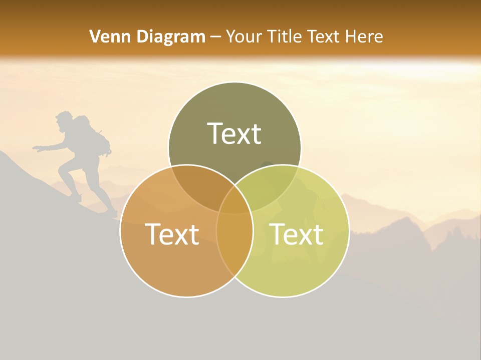 Danger Rural Hiker PowerPoint Template
