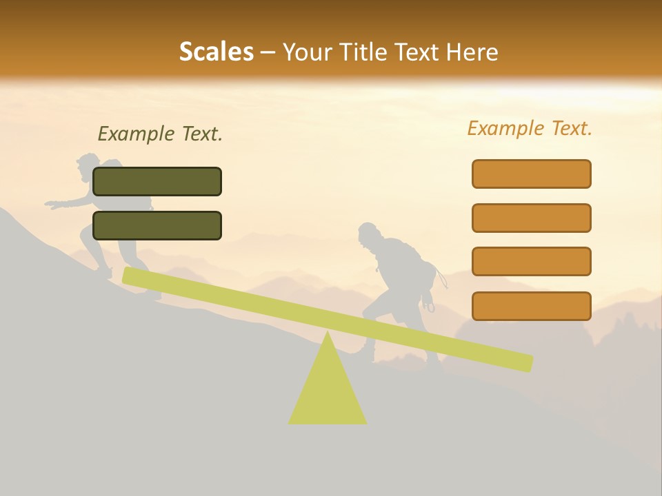 Danger Rural Hiker PowerPoint Template