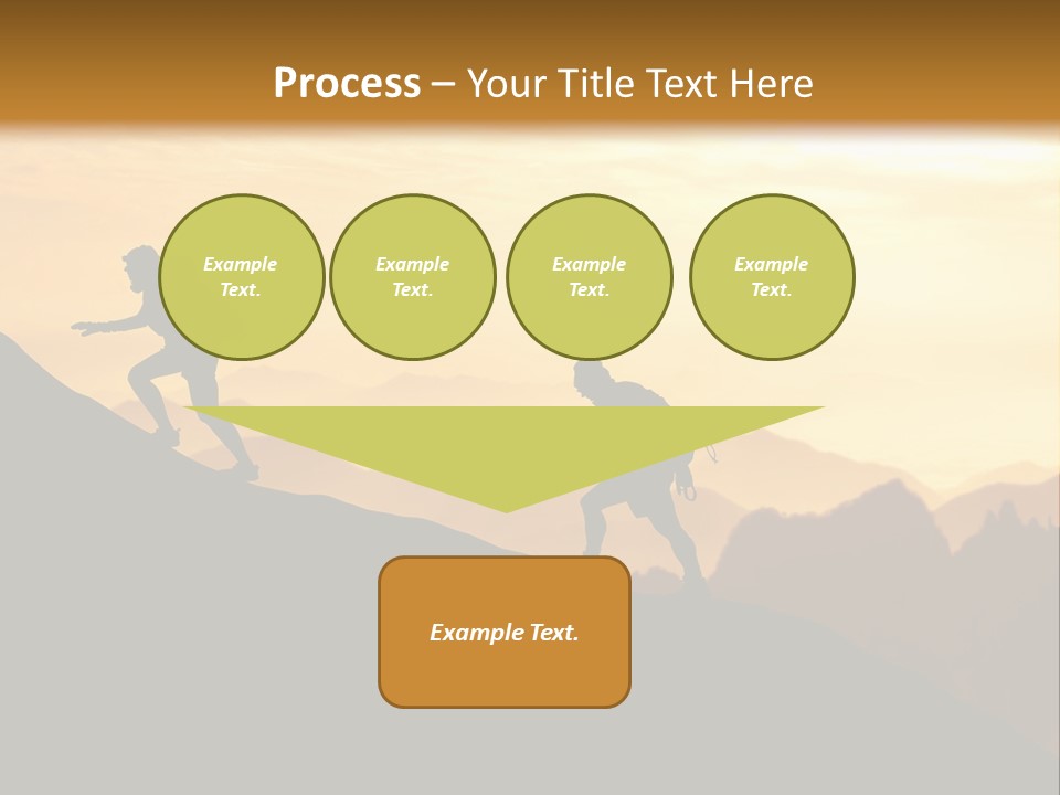 Danger Rural Hiker PowerPoint Template