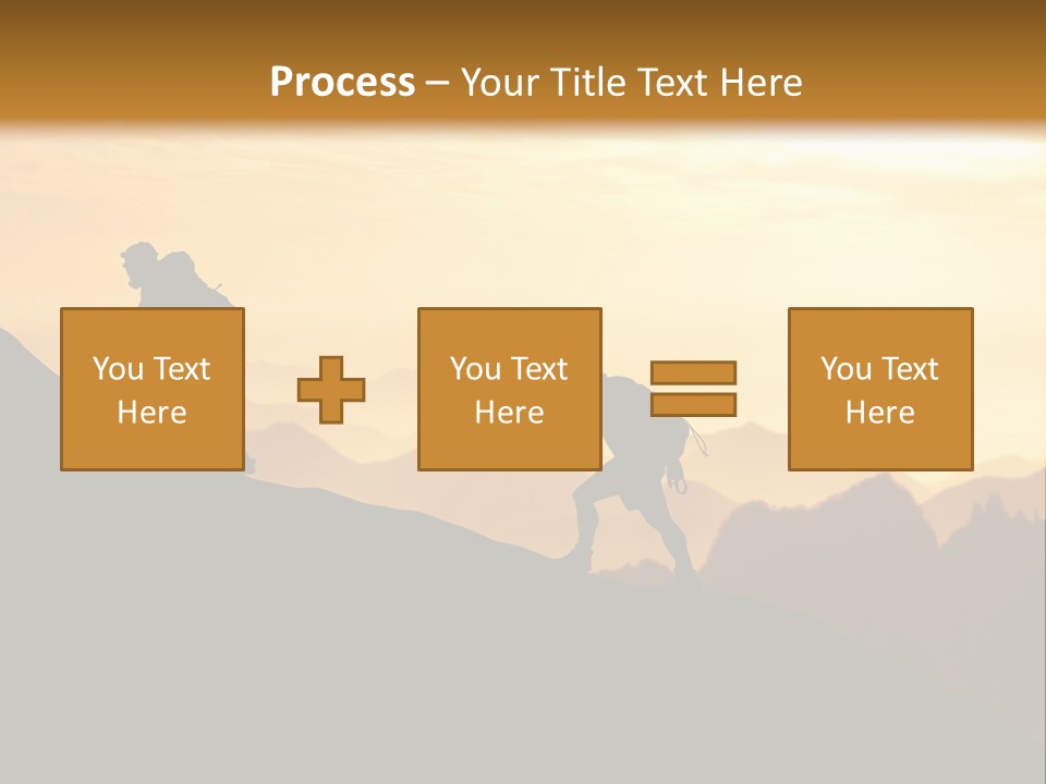 Danger Rural Hiker PowerPoint Template