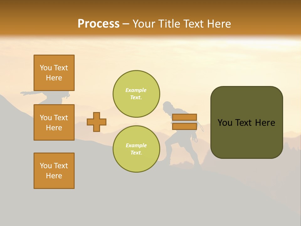 Danger Rural Hiker PowerPoint Template