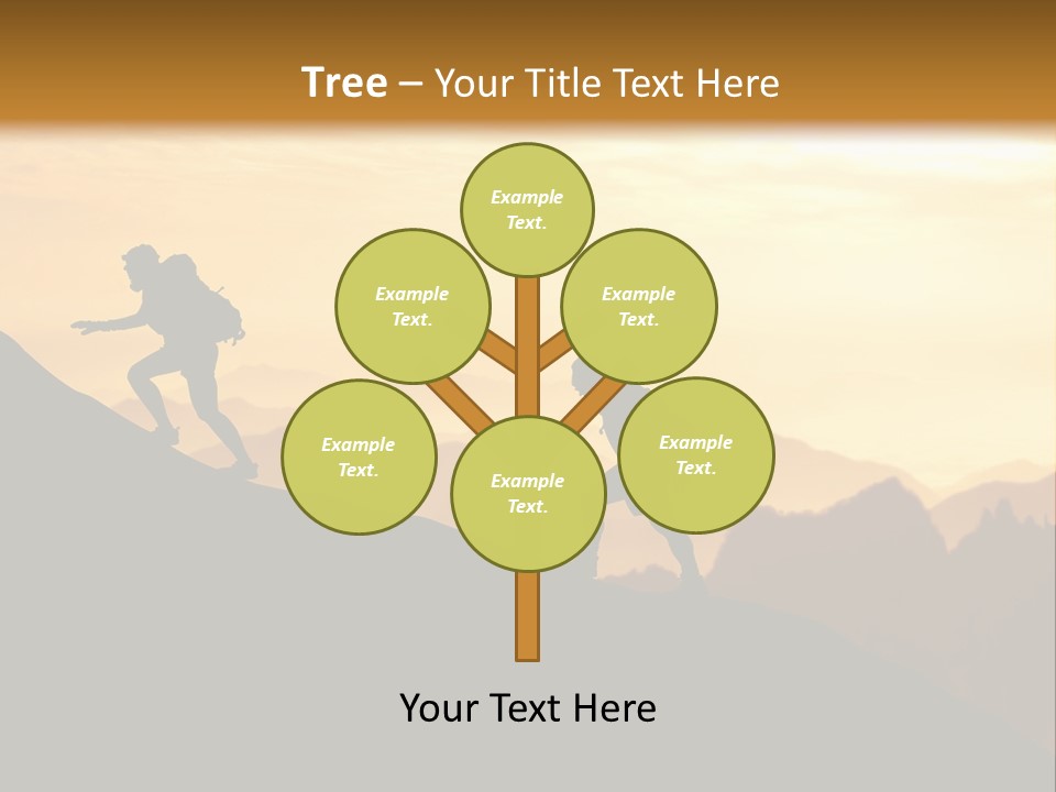 Danger Rural Hiker PowerPoint Template