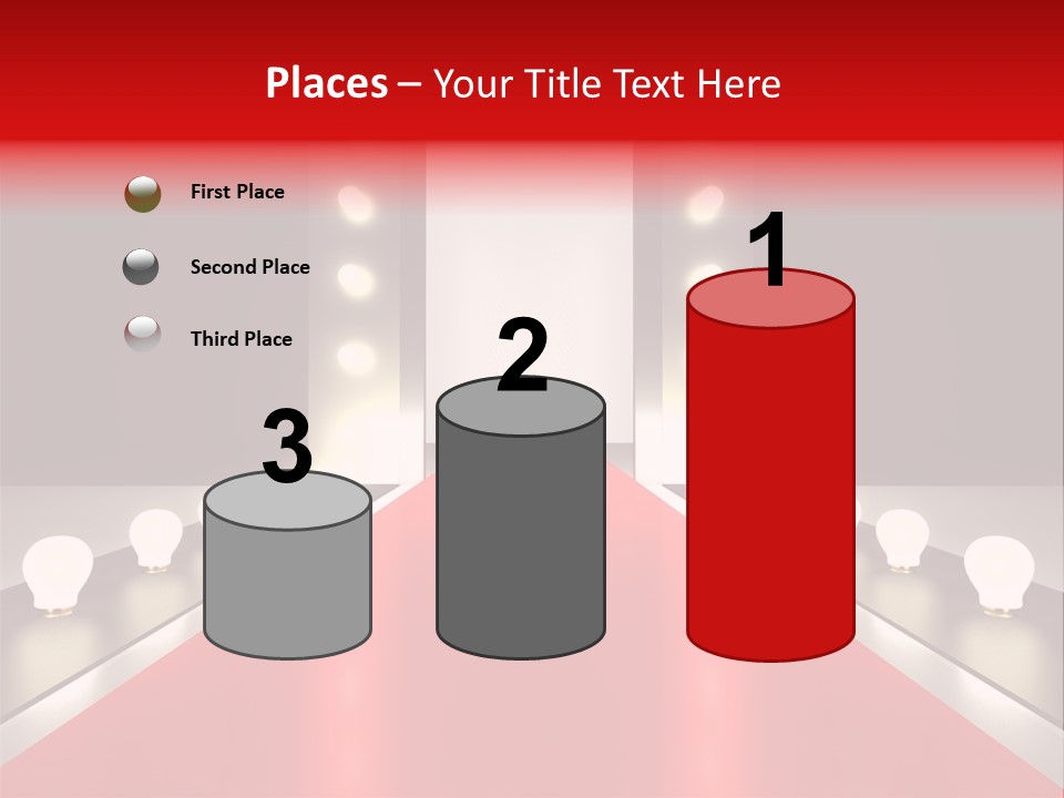 Reflection Elevated Hall PowerPoint Template