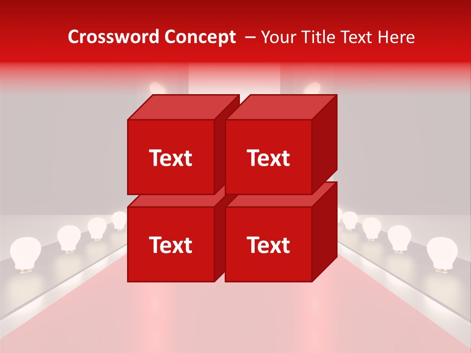 Reflection Elevated Hall PowerPoint Template