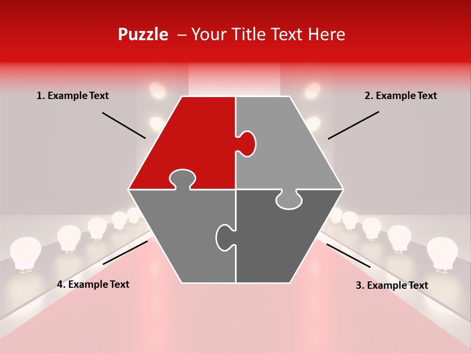 Reflection Elevated Hall PowerPoint Template