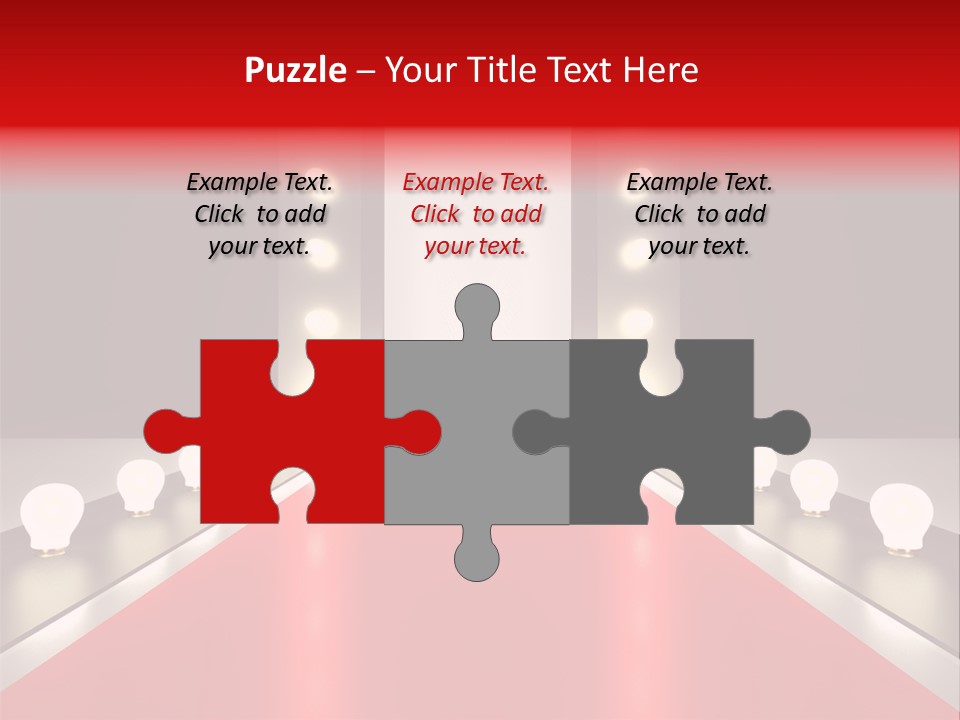 Reflection Elevated Hall PowerPoint Template