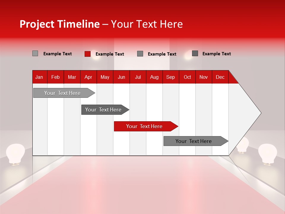 Reflection Elevated Hall PowerPoint Template