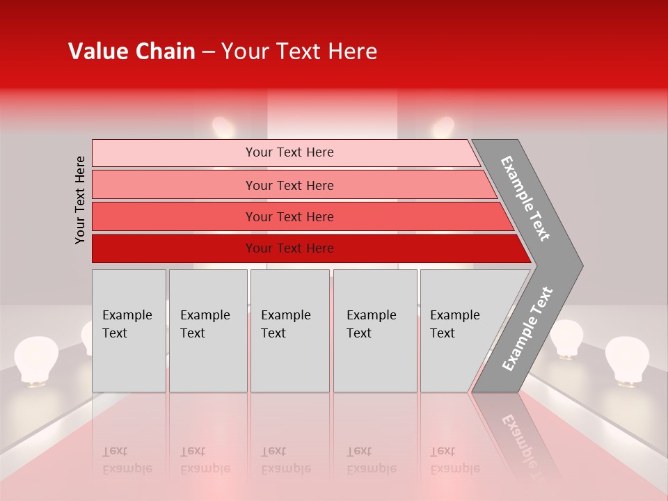 Reflection Elevated Hall PowerPoint Template