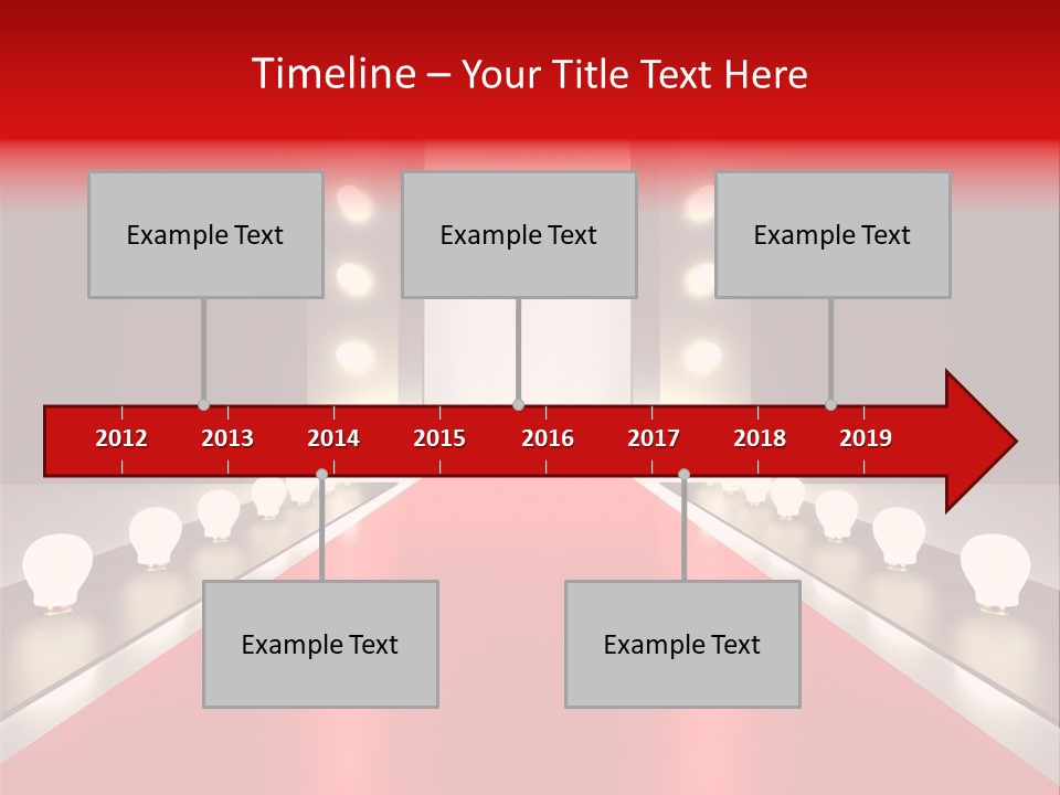 Reflection Elevated Hall PowerPoint Template
