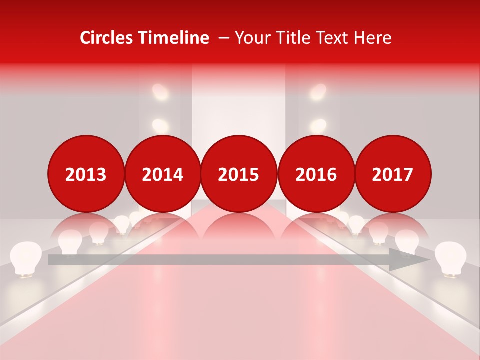 Reflection Elevated Hall PowerPoint Template