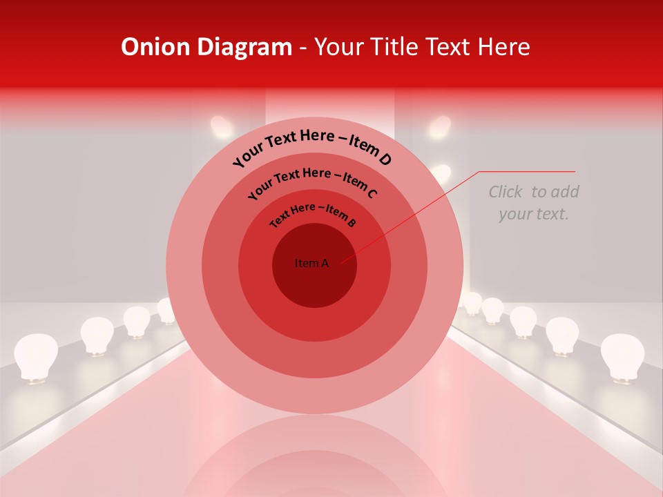 Reflection Elevated Hall PowerPoint Template