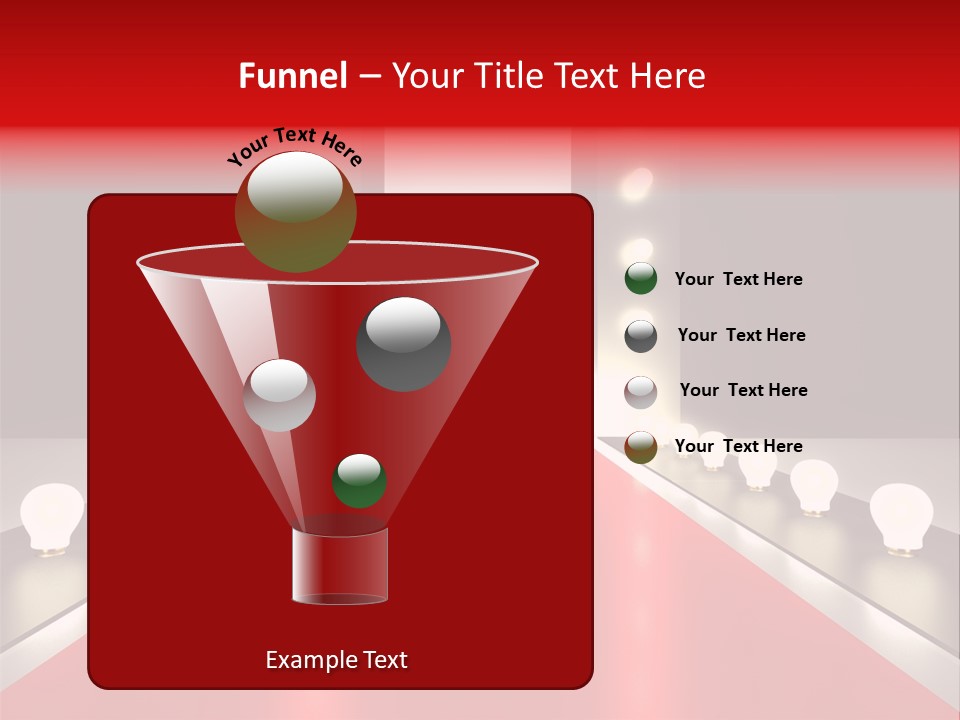 Reflection Elevated Hall PowerPoint Template