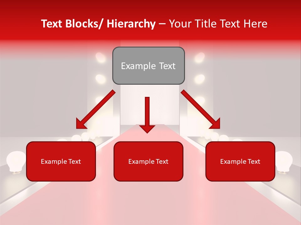 Reflection Elevated Hall PowerPoint Template