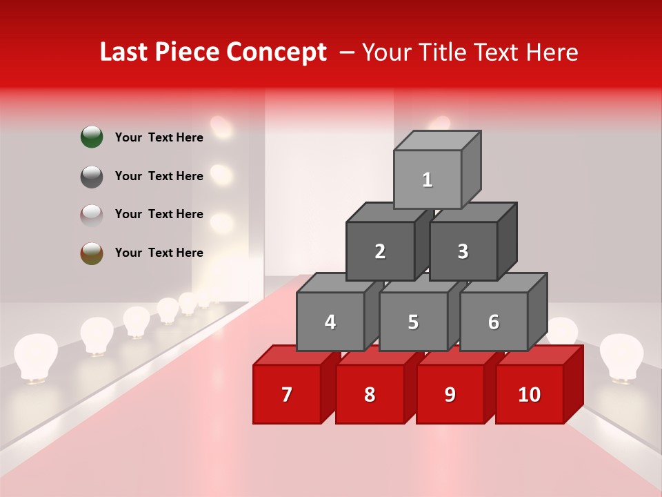 Reflection Elevated Hall PowerPoint Template