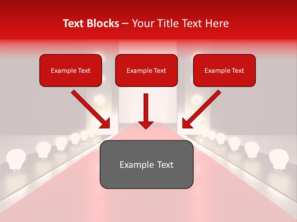 Reflection Elevated Hall PowerPoint Template
