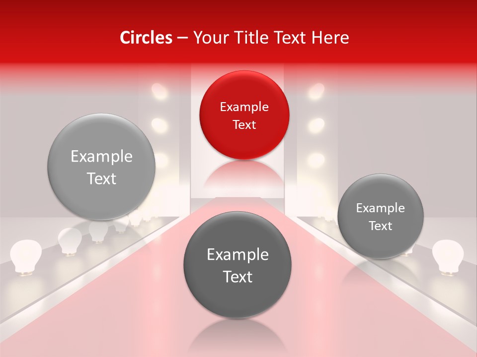 Reflection Elevated Hall PowerPoint Template