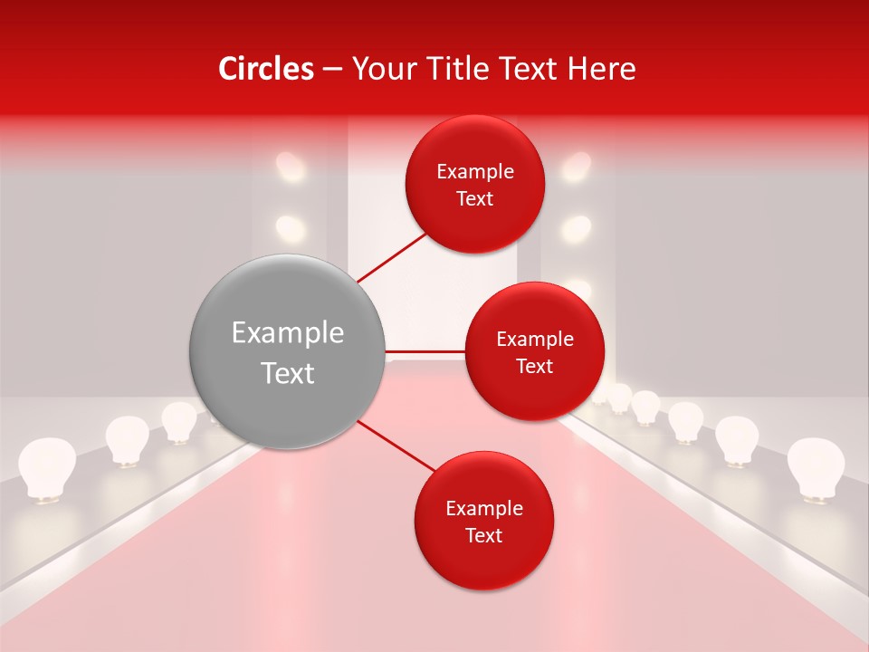 Reflection Elevated Hall PowerPoint Template