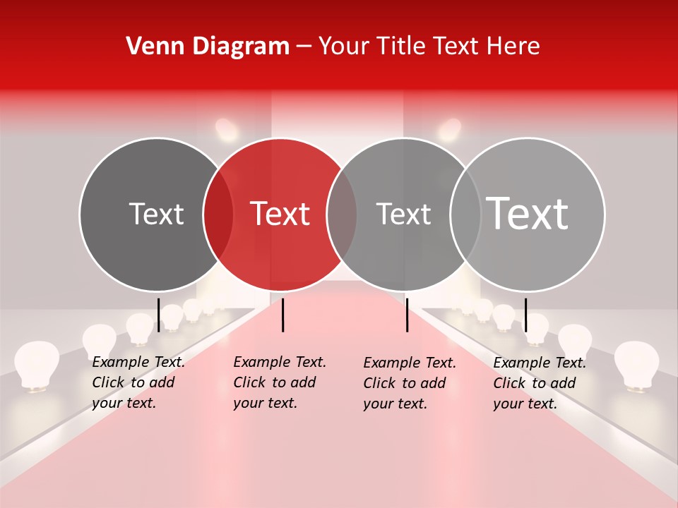 Reflection Elevated Hall PowerPoint Template