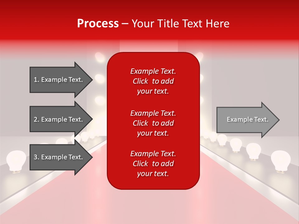 Reflection Elevated Hall PowerPoint Template