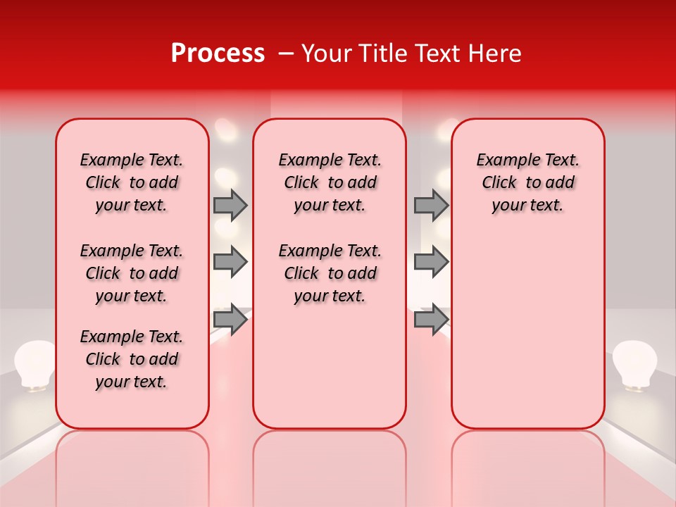 Reflection Elevated Hall PowerPoint Template