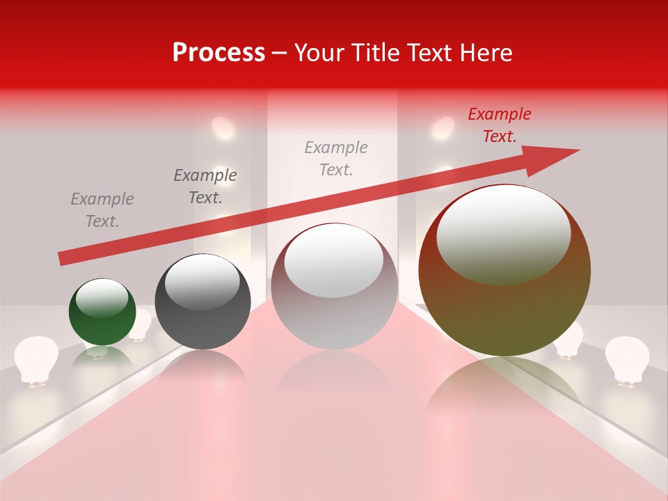 Reflection Elevated Hall PowerPoint Template