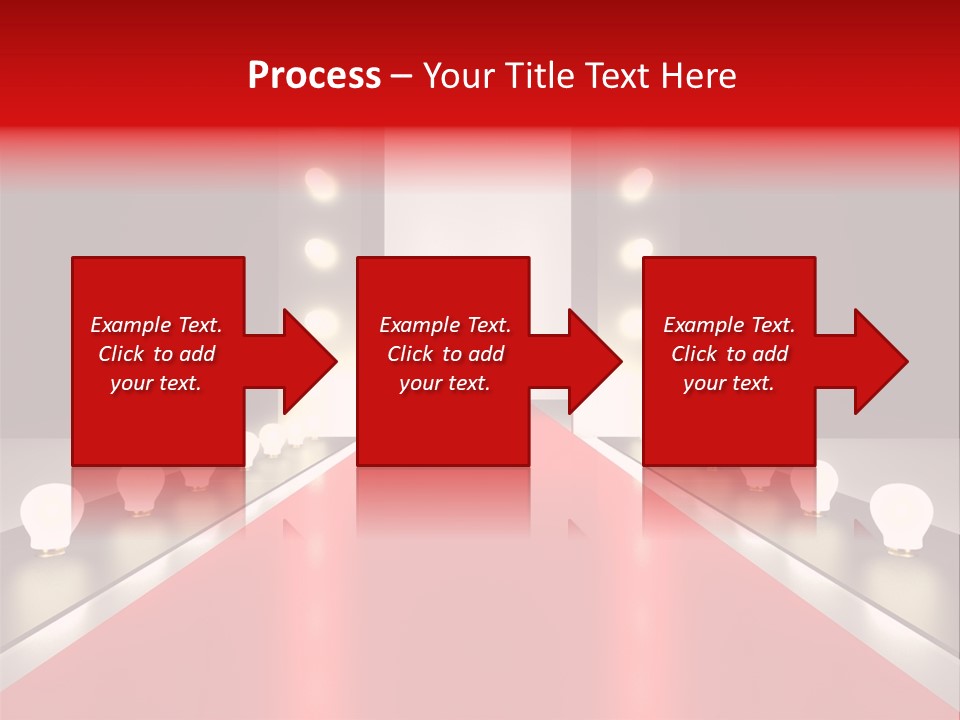Reflection Elevated Hall PowerPoint Template