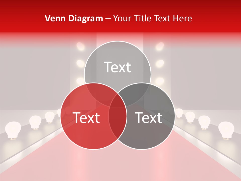 Reflection Elevated Hall PowerPoint Template