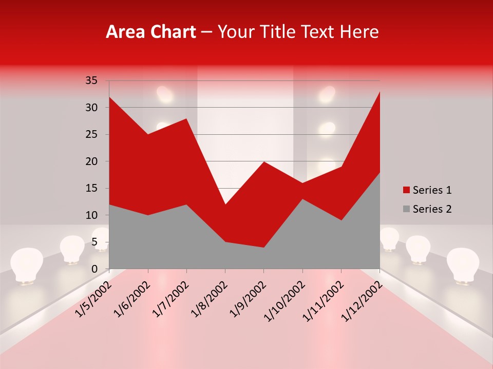 Reflection Elevated Hall PowerPoint Template