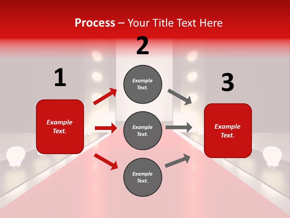 Reflection Elevated Hall PowerPoint Template