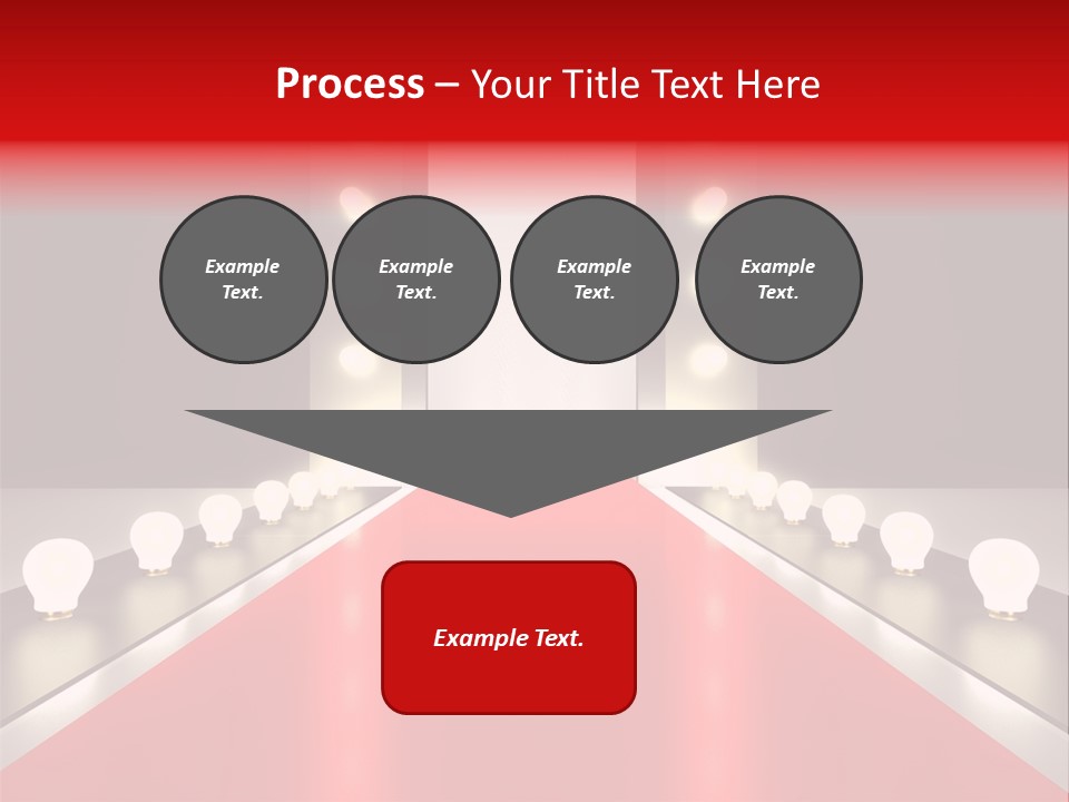 Reflection Elevated Hall PowerPoint Template