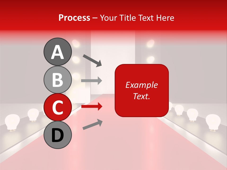 Reflection Elevated Hall PowerPoint Template
