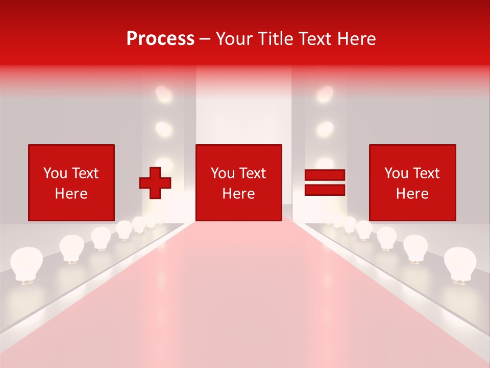 Reflection Elevated Hall PowerPoint Template