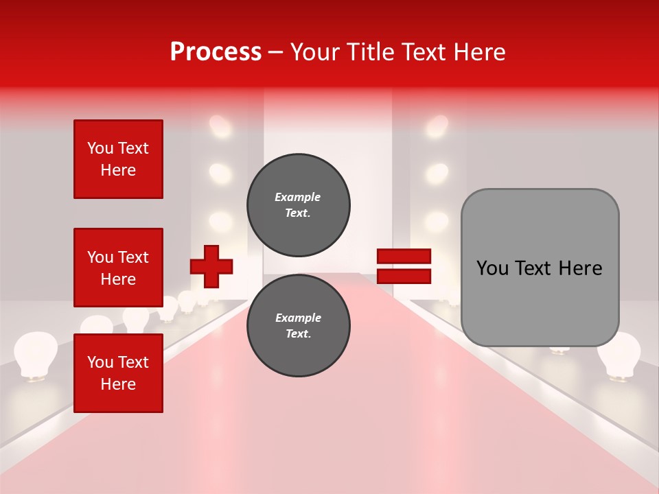 Reflection Elevated Hall PowerPoint Template