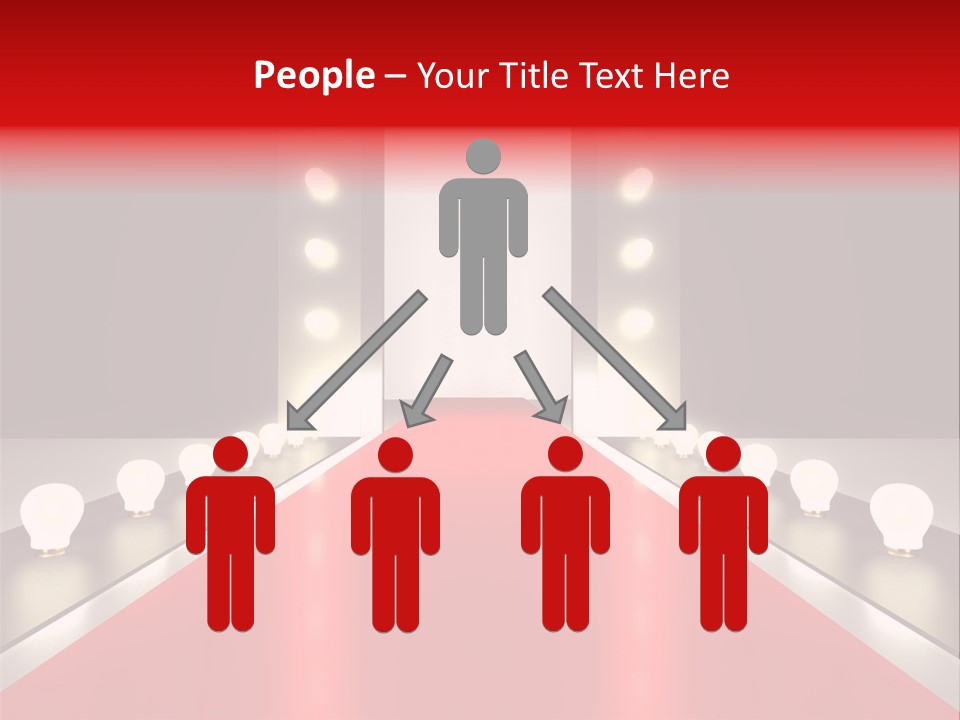 Reflection Elevated Hall PowerPoint Template