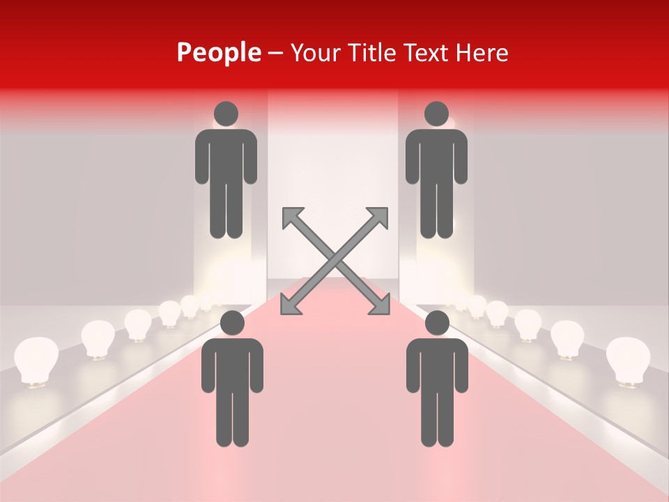 Reflection Elevated Hall PowerPoint Template